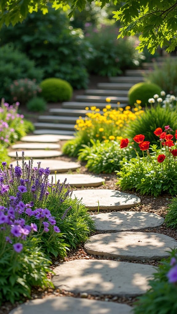 accessible garden pathways created