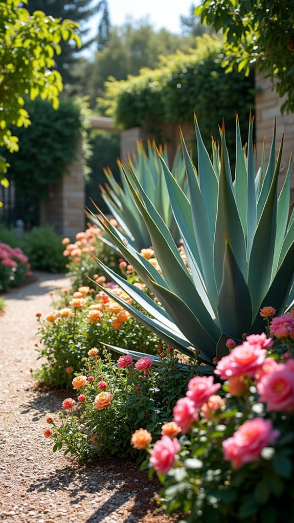 agave and roses harmony