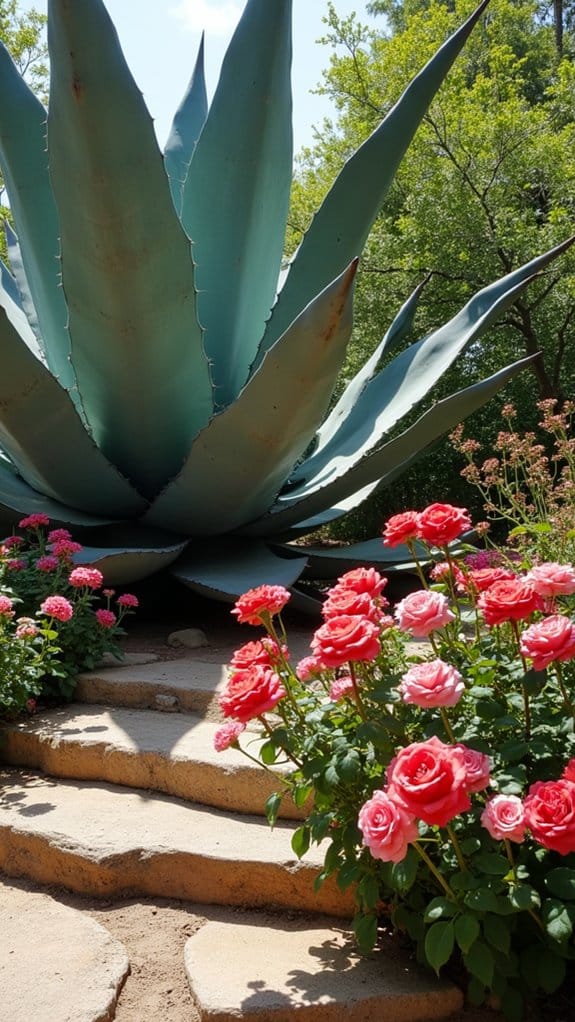 agave and roses harmony