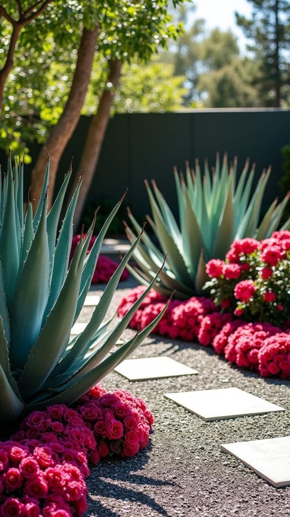 agave and roses harmony