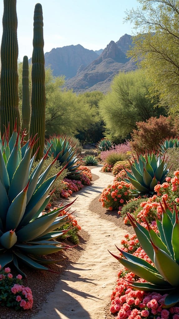 agave and roses pairing