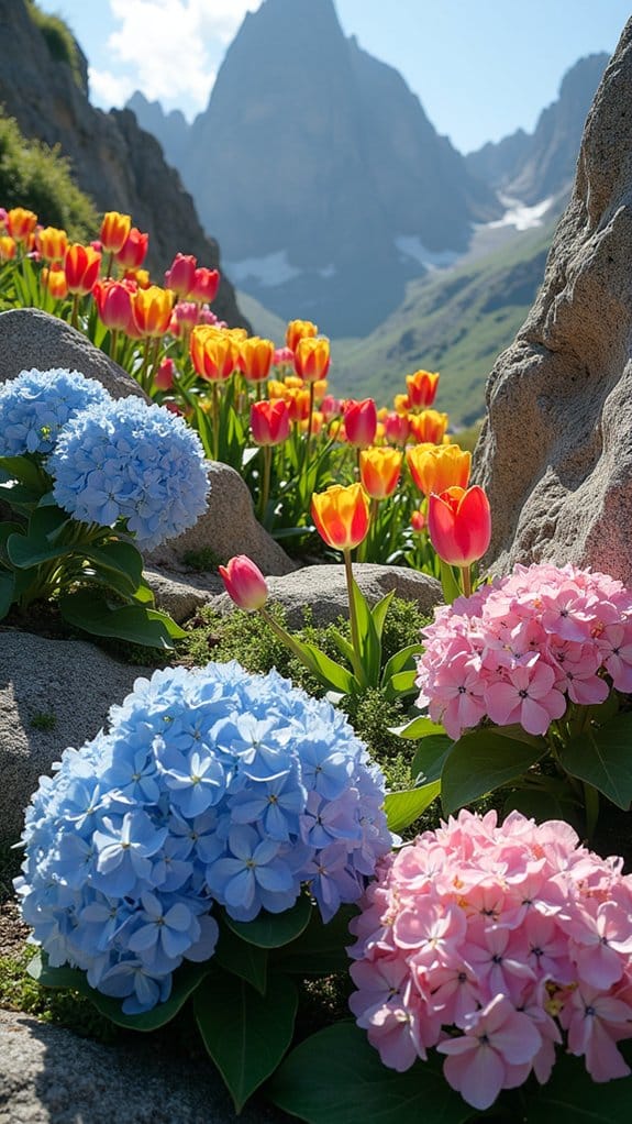 alpine rock garden charm