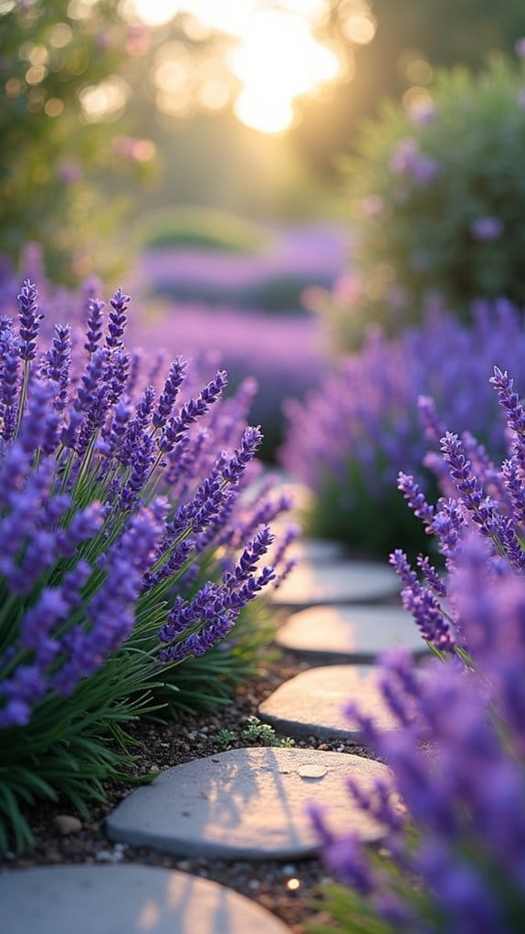 aromatic lavender garden design