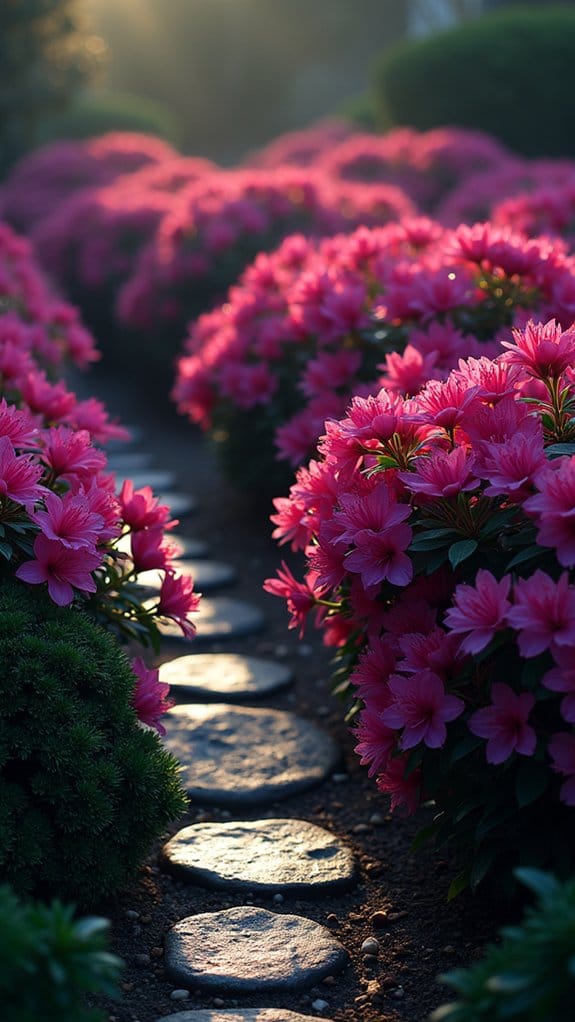 azaleas thrive in shade
