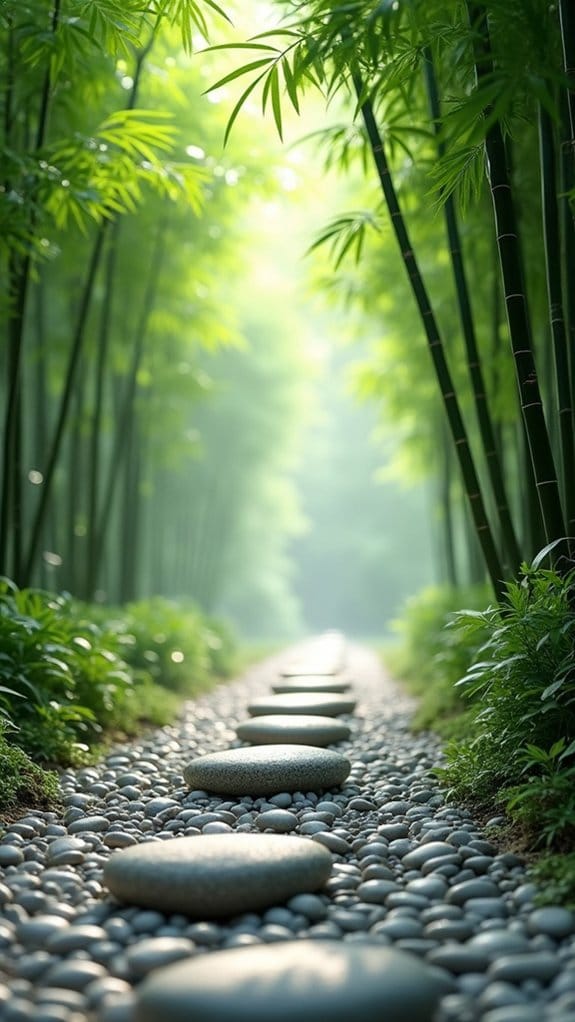 bamboo and stone serenity