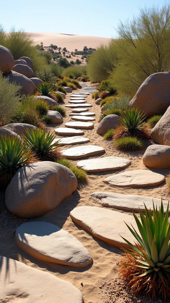 beautiful low maintenance pathways