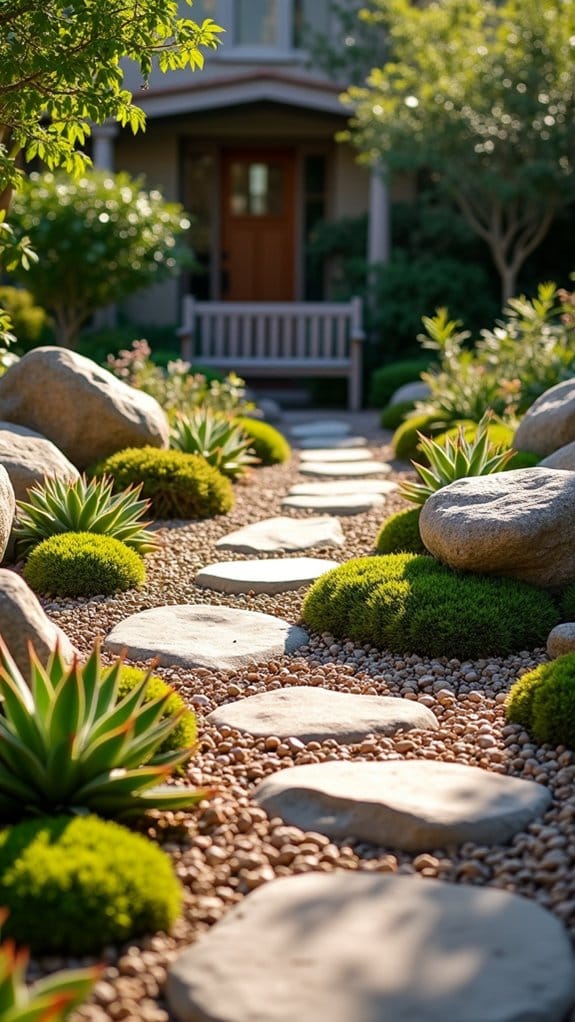 bold boulder landscape accents