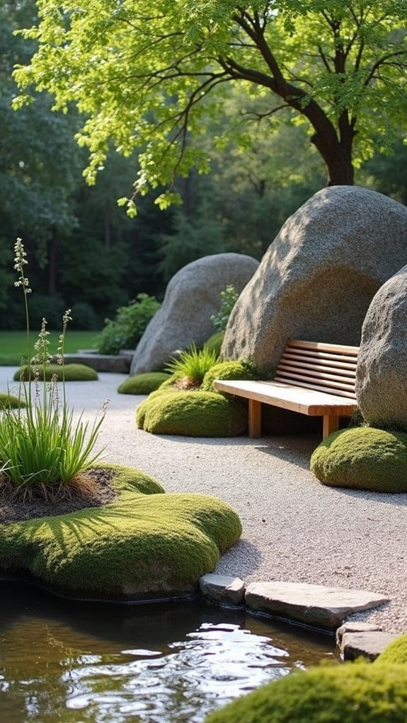 boulder zen garden design