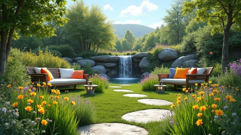 carefree landscaping design ideas