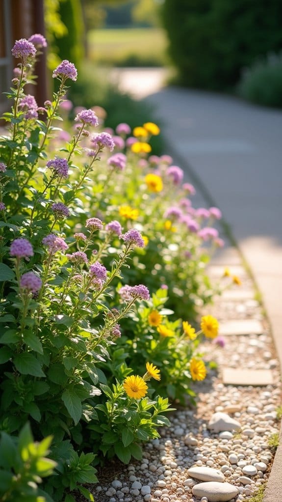 cascading ground covers enhance beauty