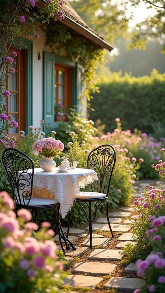 charming focal points outdoors