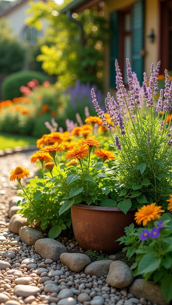 charming herb planter oasis
