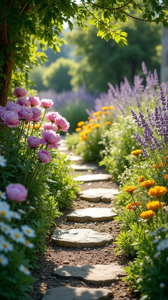 charming irregular stone pathways