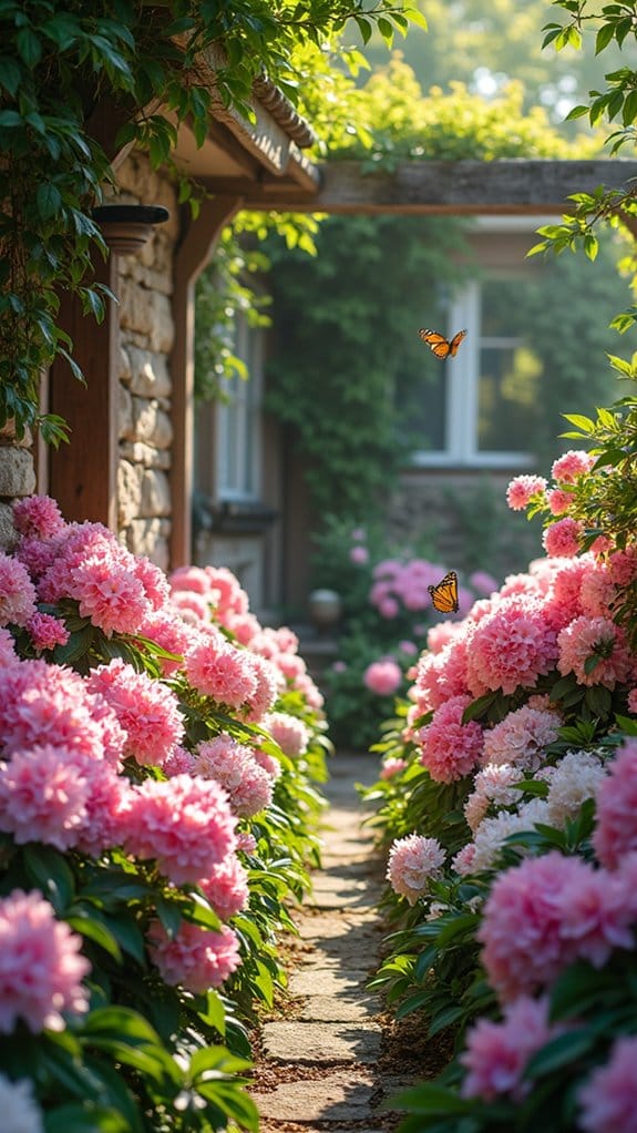 charming vibrant azalea blooms
