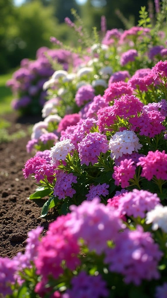 charming vibrant phlox clusters