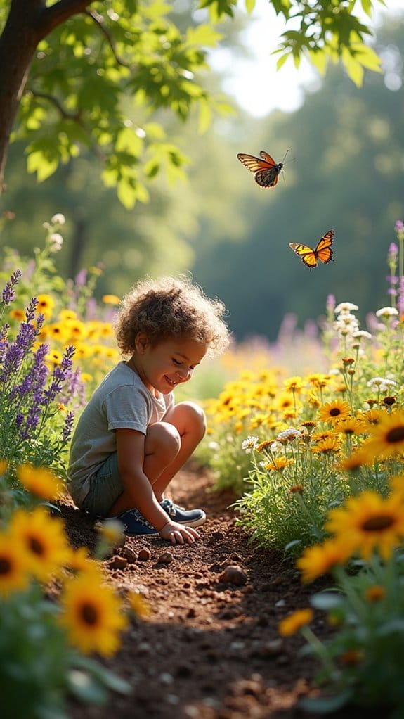 children s flower bed project