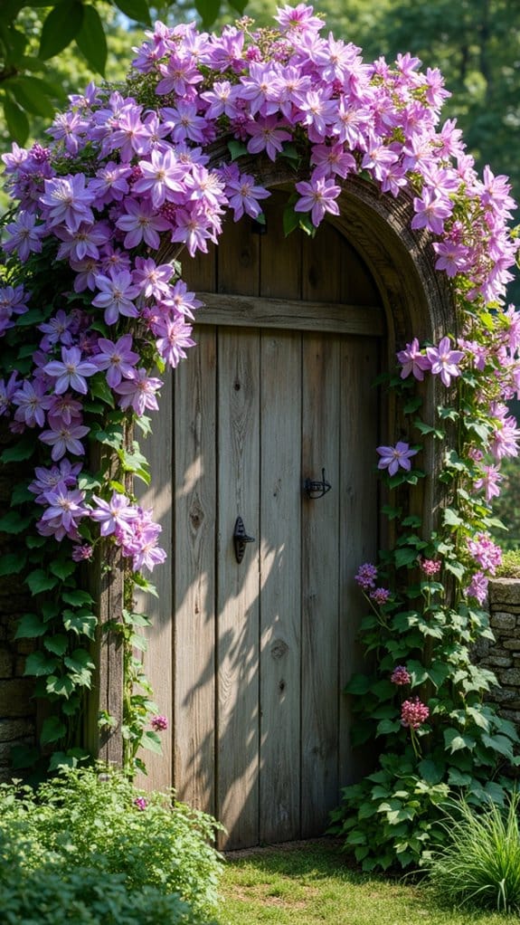 clematis vertical garden artistry