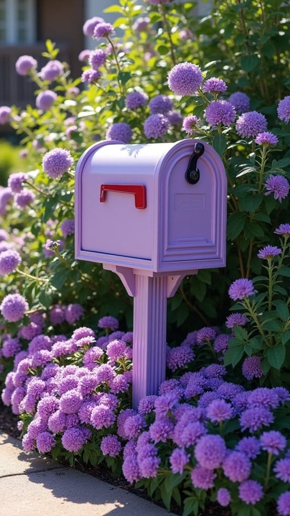 cohesive monochromatic floral design