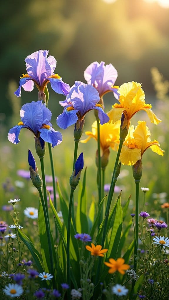 colorful blooms seasonal harmony