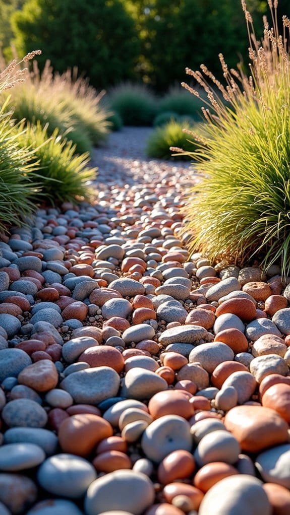 colorful rock landscape accents