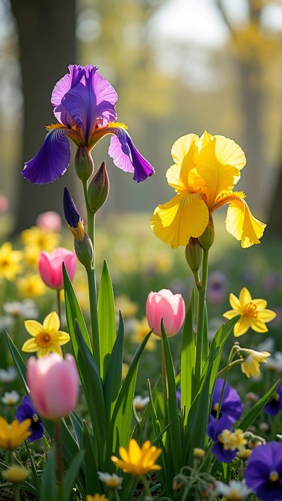 colorful spring flower combinations