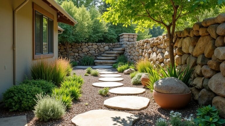 compact rock landscaping ideas