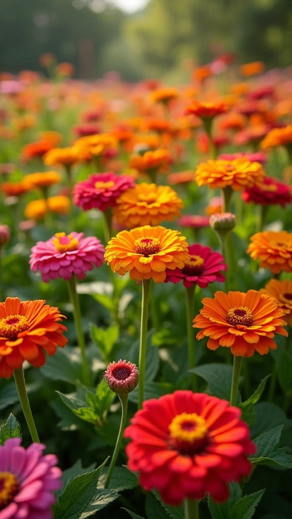 continuous zinnia bloom strategy