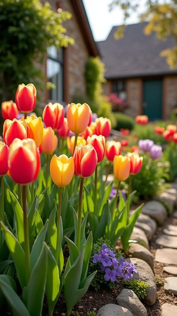 cottage garden tulip charm