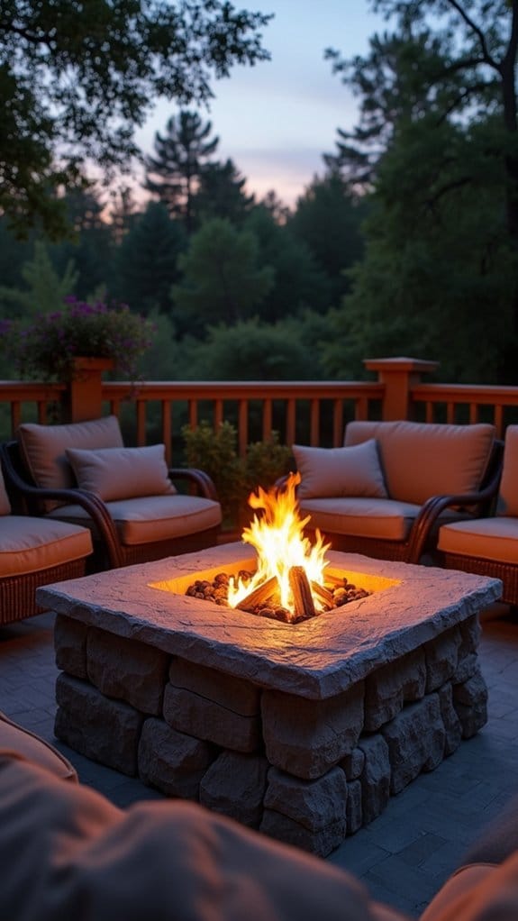 cozy evenings by fire