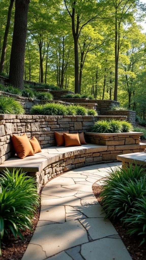 cozy outdoor gathering spot