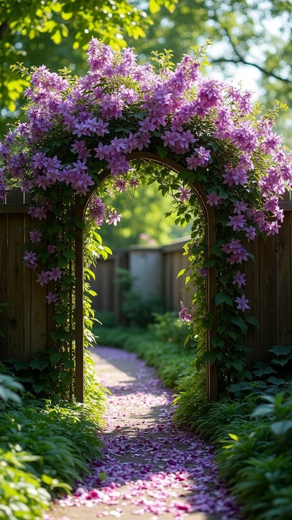 creative garden space dividers