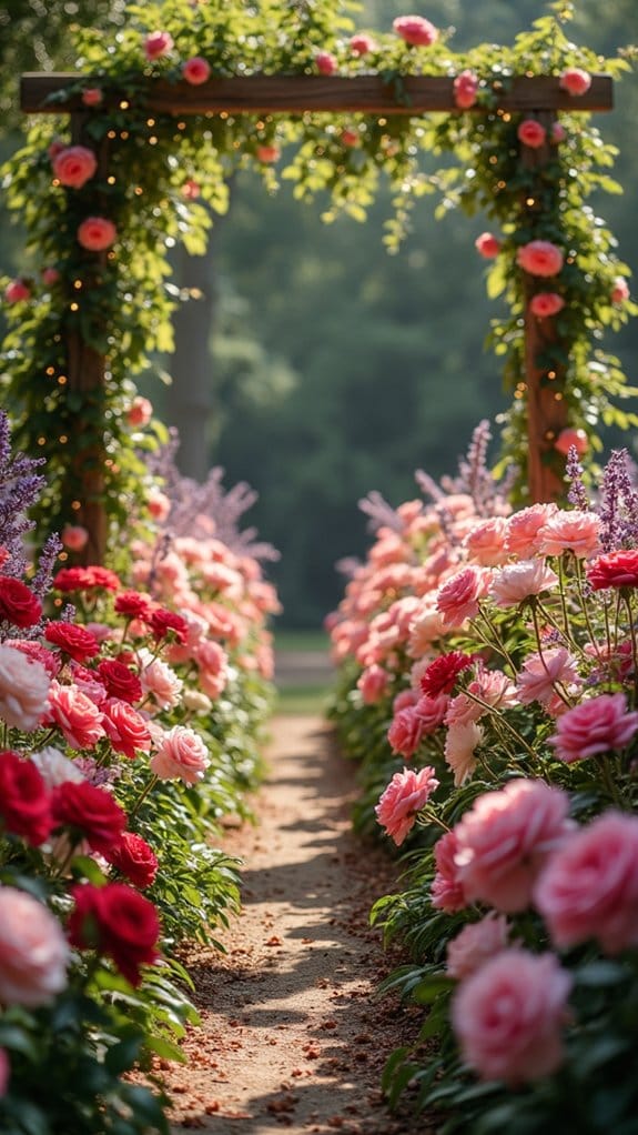 creative rose planting combinations