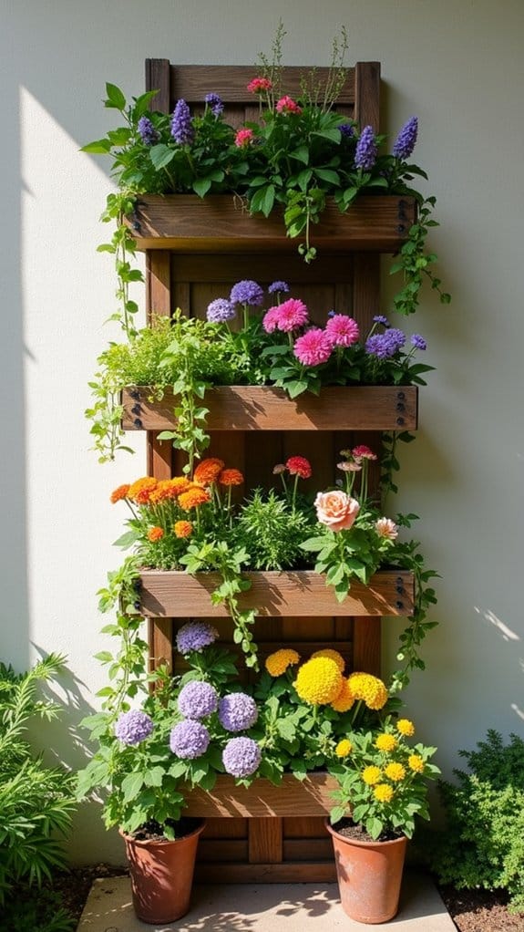 creative vertical garden planters