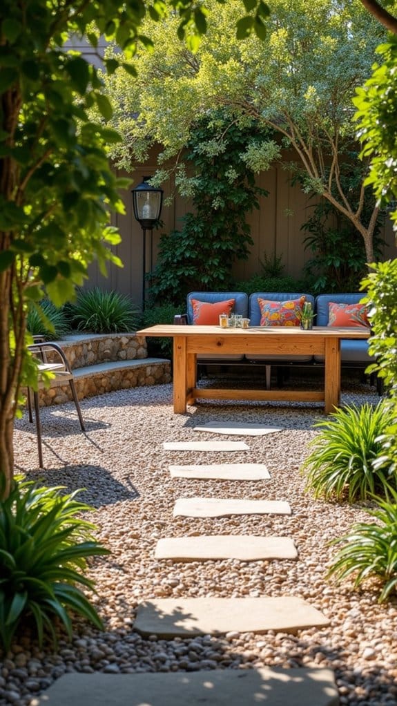 crushed stone ground cover benefits