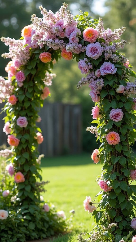 customizable diy flower arches