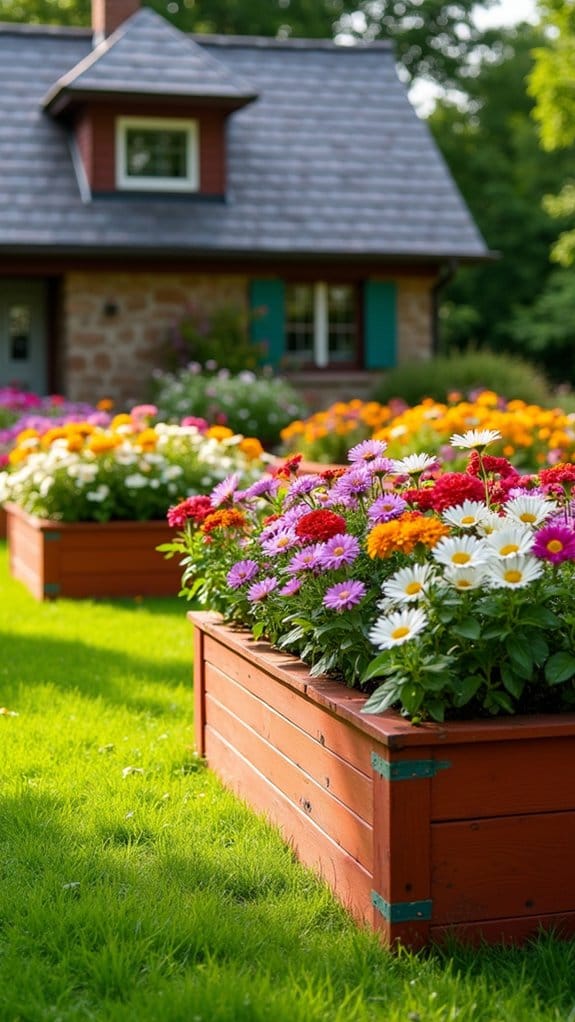 customizable stunning flower beds