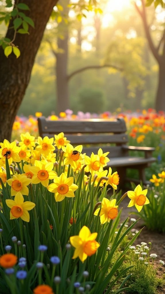daffodils enhance pollinator gardens