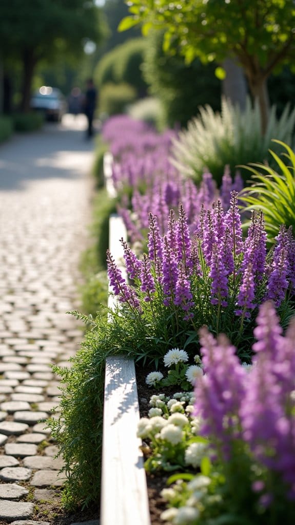 decorative borders enhance gardens