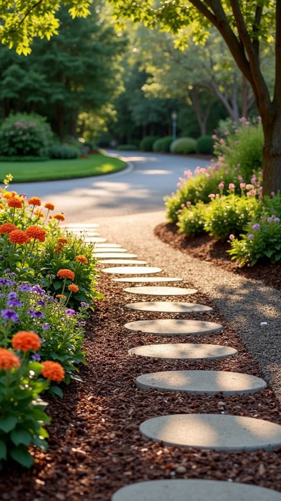 decorative mulch enhances gardens
