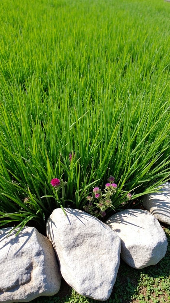 decorative rock edging benefits