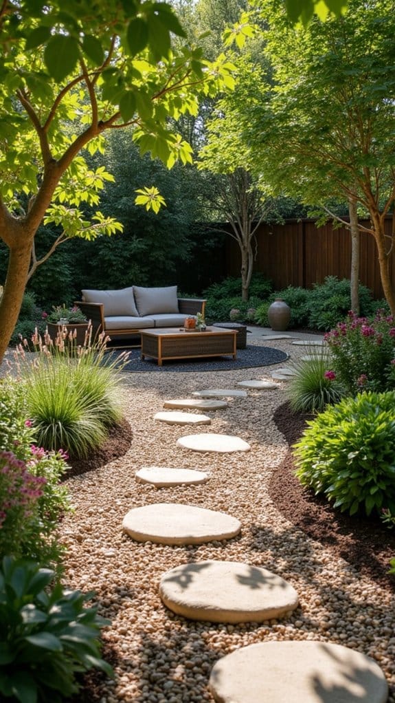 decorative rock mulch benefits