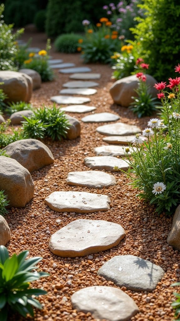 decorative stone mulch benefits