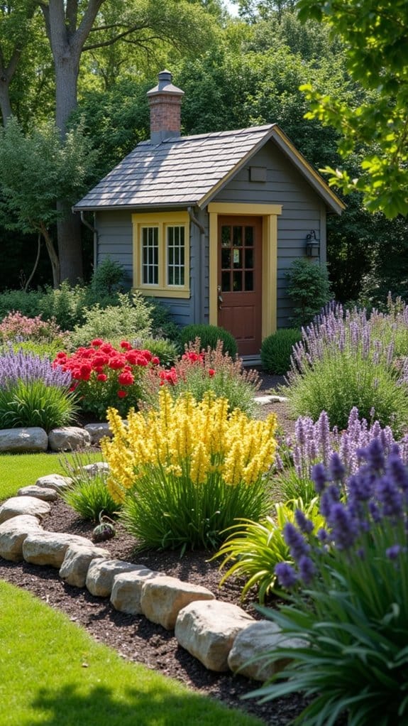 define flower bed boundaries