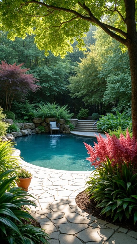 delicate blooms for shade