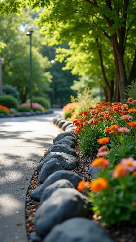 diverse low maintenance rock gardens