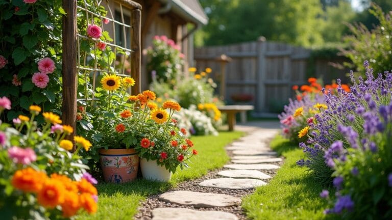 diy flower landscaping projects