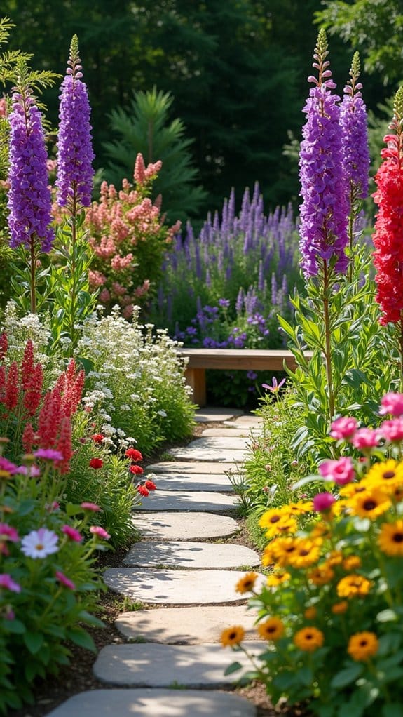 dramatic garden focal points