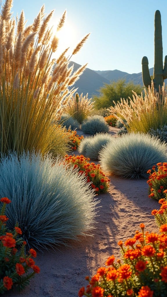 drought resistant ornamental grasses thrive