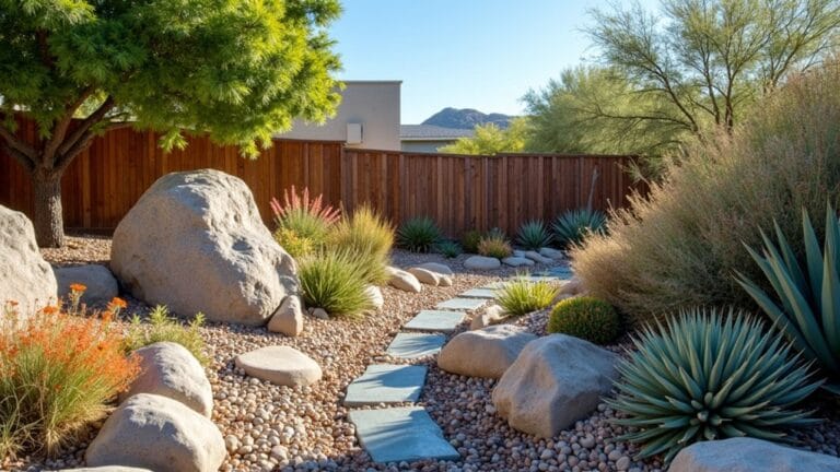 21 Unique Drought-Tolerant Rock Landscaping Ideas for Sustainable Yards drought resistant rock landscaping ideas