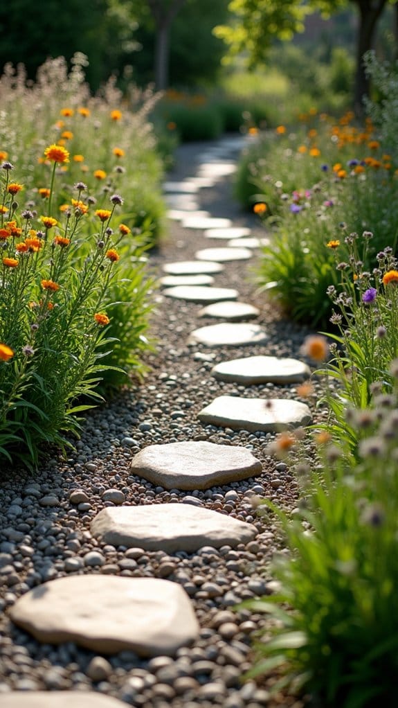 dry river bed pathway